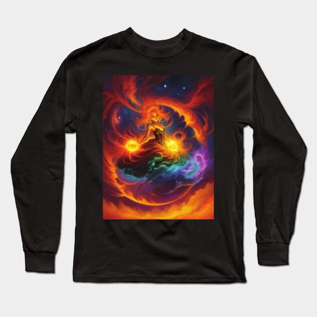 magical girl Long Sleeve T-Shirt by godzilla